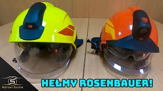 PRZEDSTAWIENIE HEĹMĂ“W ROSENBAUER HEROS H30 I HEROS TITAN đź”Ą [upl. by Irab476]