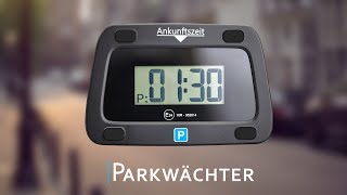 Parkwächter  Digitale Parkscheibe  Elektronische Parkscheibe  Anleitung [upl. by Jerman]