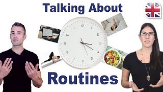 Talk About Your Daily Routine in English  Spoken English Lesson [upl. by Floris]