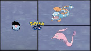 Pokemon Go Evolving Clamperl into Huntail amp Gorebyss [upl. by Anitnas]