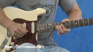 Am Pentatonic Blues Guitar Licks [upl. by Schear]