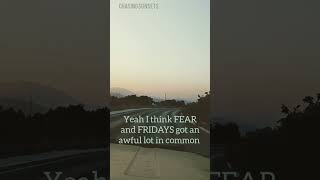 Zach Bryans quotFear and Fridaysquot zachbryan viralvideo sunsetdrive [upl. by Hakym]