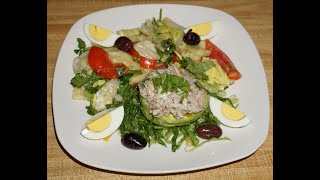 STUFFED AVOCADO WITH CRAB MEAT SALAD [upl. by Eycal519]