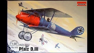 Pfalz D III Roden 132 [upl. by Corina]