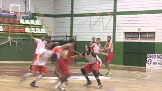 Imágenes de Sam Seck en el primer entrenamiento con el CB Villarrobledo [upl. by Nivag584]