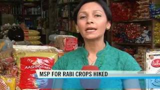 Govt raises MSP for rabi crops [upl. by Nanreh]