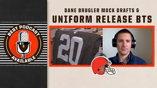 Dane Brugler amp Browns Director of Equipment Operations Brad Melland  Best Podcast Available [upl. by Ahtnahc]