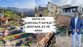 ANTALYA KONYAALTI SATILIK MÜSTAKİL EV VE ARSA [upl. by Lamak]