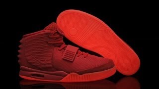 SKEELOCKER Nike Air Yeezy 2 quotRed Octoberquot Full Review [upl. by Eisen]