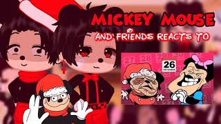 Mickey Mouse and friends react to Mokeys Show ‘Missed Christmas’ Last Part [upl. by Ydroj385]