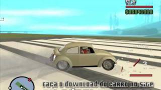 Super Fusca Turbinado biturbo MOD para GTA San Andreas de Android APK e PC [upl. by Pentha]