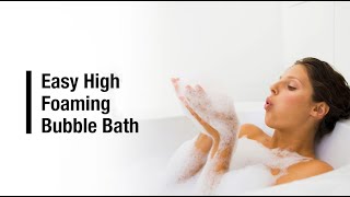 Easy High Foaming Bubble Bath [upl. by Llehcim969]