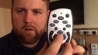 How To Programme A SKY REMOTE To Control TV VOLUME [upl. by Nohtahoj]