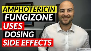 Amphotericin B Fungizone  Uses Dosing Side Effects  Pharmacist Review [upl. by Hnid]