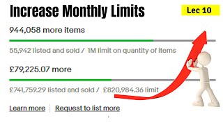 How to Increase eBay Selling Limits  A Quick Way to Increase Your eBay Selling Limit [upl. by Sprague]