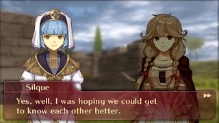 Fire Emblem Echoes Shadows of Valentia  Silque amp Faye Support Conversations [upl. by Enecnarf]