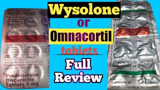 Omnacortil tabWysolone tabprednisolone usesdose side effects in HindiPharma With Vikram [upl. by Knox]