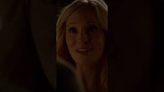 Stefan and Caroline Kiss  The Vampire Diaries [upl. by Assirrak]