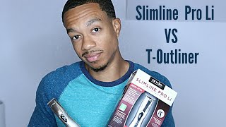 Andis Slimline Pro Li Vs Andis TOutliner  Full Review [upl. by Gertrude40]