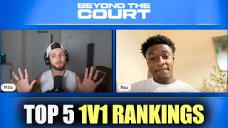 NAS RANKS TOP 5 1v1 Players On YouTube Talks Devinthelab 1v1 and Nas vs Skoob [upl. by Akirdnas]