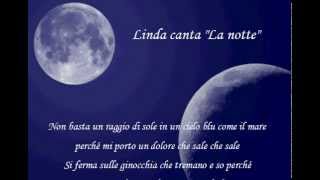 La notte  Arisa  Festival di San Remo 2012 karaoke by Linda [upl. by Rambort276]