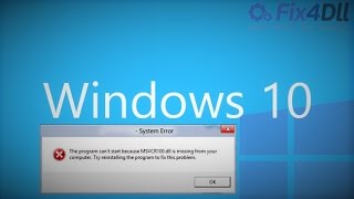 How to Fix Missing Dll Files Error For Games on Windows 10 Works Legit HD [upl. by Yannodrahc]