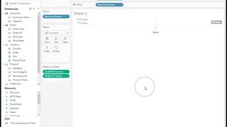 How to create Year To Date and Month To Date calculations in Tableau [upl. by Funk]