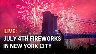 July 4th fireworks 2024 Watch live as Macys holds 4th of July fireworks show in New York [upl. by Conias]