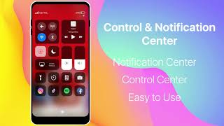 iCenter  Control Center IOS 12 for Android [upl. by Barna]