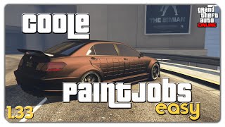 GTA 5 Online MODDED PAINT JOBLACKIERUNG GLITCH ALLE KONSOLEN  PC  Chrix [upl. by Anitsej754]