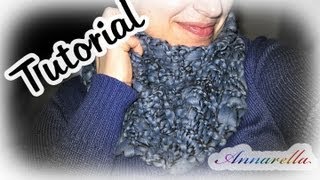 Tutorial sciarpa ai ferri semplice semplicissima  DIY knitted scarf [upl. by Safir861]