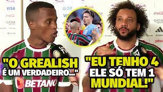 ENTROU NA MENTE Jhon Arias e Marcelo mandaram recado pro Grealish após treta na final do mundial [upl. by Sonafets]