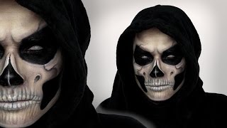 Grim Reaper Makeup Tutorial For Halloween  Shonagh Scott  ShowMe MakeUp [upl. by Allenaj]