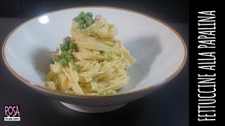 FETTUCCINE ALLA PAPALINA [upl. by Eirahcaz544]