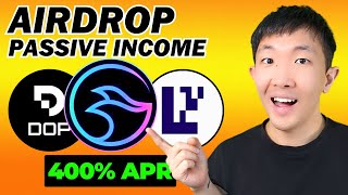 3 Guaranteed Crypto Airdrops for Passive Income in 2024 [upl. by Einahpets897]