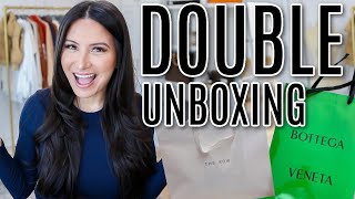 2 NEW LUXURY HANDBAGS Double Unboxing  LuxMommy [upl. by Aseen]