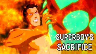 Superboys Sacrifice  Young Justice Season 4 Phantoms [upl. by Ahsiruam502]