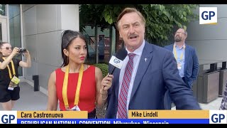 Interview with Mike Lindell at the Republican National Convention [upl. by Alur]