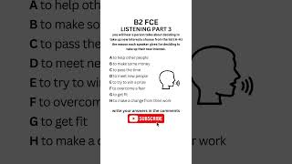 B2 First FCE Listening Practice Test 2024  Part 3 b2firstlisteningtests learningenglish fce [upl. by Lessig845]