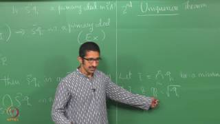 Lecture 34  Second Uniqueness Theorem Artinian Rings [upl. by Aivatra]