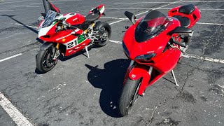 Ducati in Austin Sunday Run bike motorcycle ducaticorse panigalev2 ducatipanigale austin [upl. by Neeron]