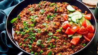 Easy Keema Curry Minced Beef Curry thats ready in 30 minutes [upl. by Nossyla]