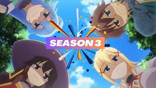 KonoSuba Season 3 Release Date Update [upl. by Reinald]