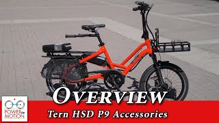 Tern HSD P9  S8i Accessories Overview  Electric Bike Calgary Alberta Canada [upl. by Sherrie]