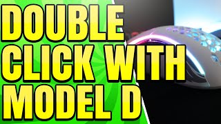 How to Double Click with the Glorious Model D and Model D Mouse [upl. by Annairt]