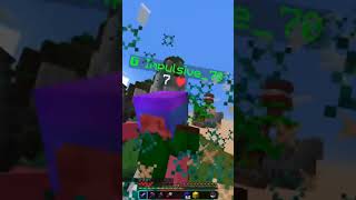 Ohh No Moment In Minecraft Bedwars♥️🔥 [upl. by Ojillib]