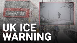 Severe ice and snow expected to hit the UK next week [upl. by Asyar]