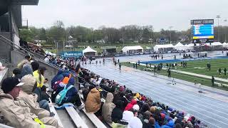 100m Dash Damiano Drake Relays 2024 [upl. by Crosse]