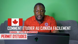 PERMIS DETUDE  comment etudier au Canada facilement et gratuitement [upl. by Jordison]