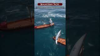 Roman Naval Tactic  Harpago rome spqr documentary tactic military naval battle fyp fypシ [upl. by Ennoira]